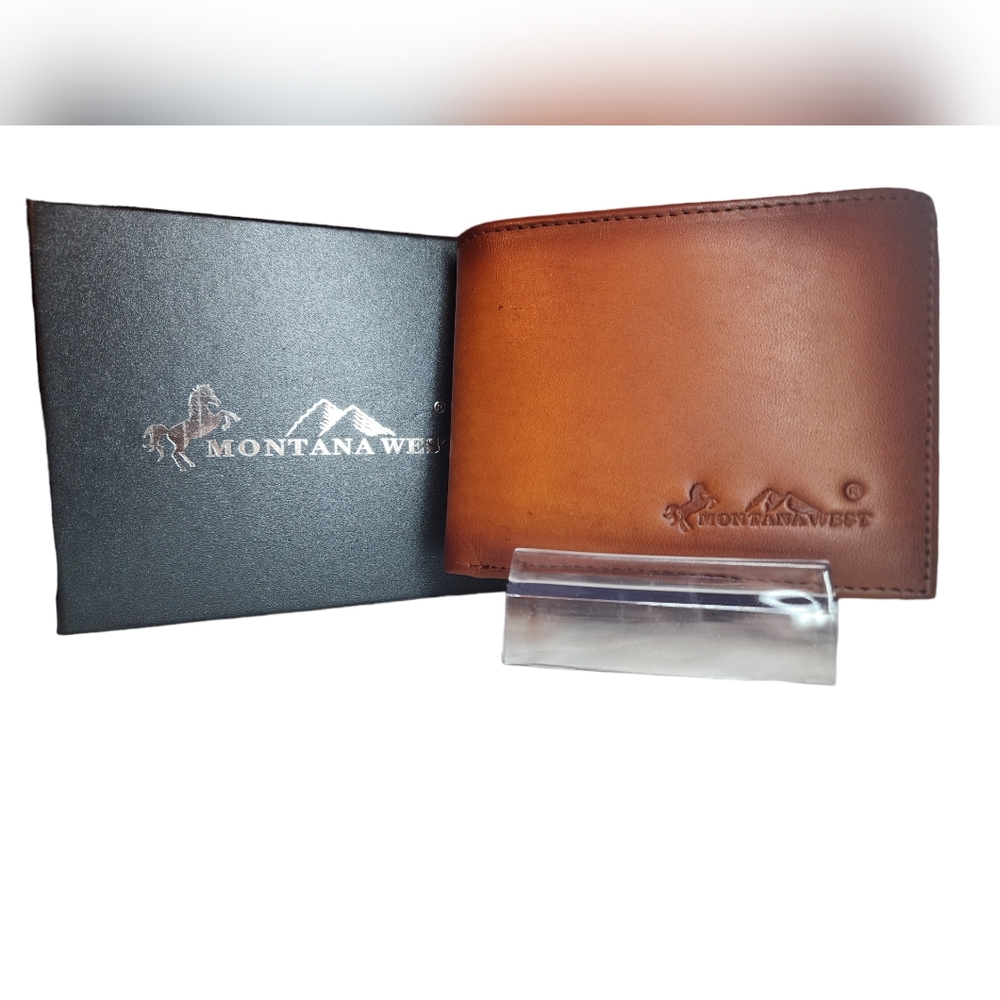 Montana West RFID Bi-Folf Men's wallet